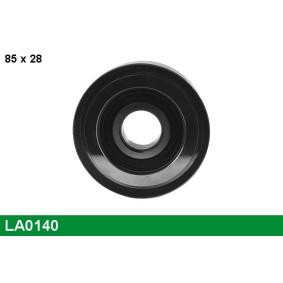 Compre Polia de desvio / de guia, correia trapezoidal estriada da LUCAS LA0140 a um preço baixo por 36,34 €