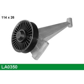Compre Polia de desvio / de guia, correia trapezoidal estriada da LUCAS LA0350 a um preço baixo por 83,98 €