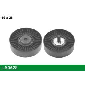 Compre Polia de desvio / de guia, correia trapezoidal estriada da LUCAS LA0528 a um preço baixo por 38,27 €