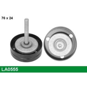 Compre Polia de desvio / de guia, correia trapezoidal estriada da LUCAS LA0555 a um preço baixo por 41,73 €