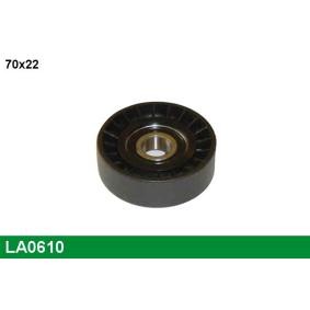 Compre Polia de desvio / de guia, correia trapezoidal estriada da LUCAS LA0610 a um preço baixo por 19,82 €