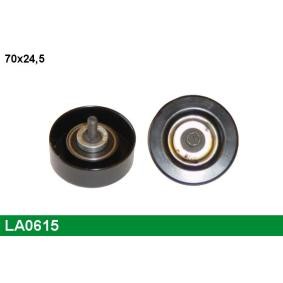 Compre Polia de desvio / de guia, correia trapezoidal estriada da LUCAS LA0615 a um preço baixo por 35,67 €