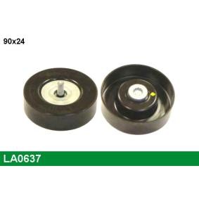 Compre Polia de desvio / de guia, correia trapezoidal estriada da LUCAS LA0637 a um preço baixo por 24,89 €