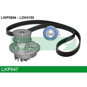 Wasserpumpe + Zahnriemensatz von LUCAS LKP047