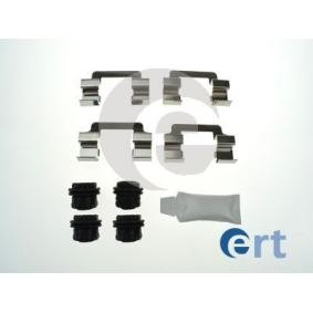 Compre Kit de acessórios, pastilhas de travão da ERT 420258 a um preço baixo por 11,51 €