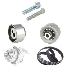 Achetez des Kit de distribution + pompe à eau RIDEX 3096W0006 à prix pour 92,96 €