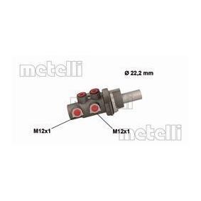Comprar Cilindro principal de freno de METELLI 05-0895 a bajo precio de 85,35 €