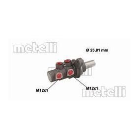 Comprar Cilindro principal de freno de METELLI 05-0896 a bajo precio de 85,35 €