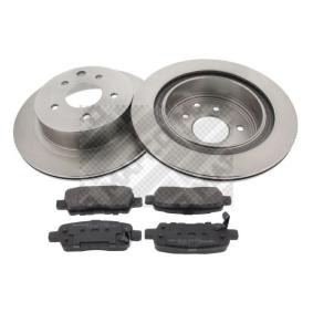 Comprar Kit de discos de freno y pastillas de MAPCO 47287 a bajo precio de 76,22 €