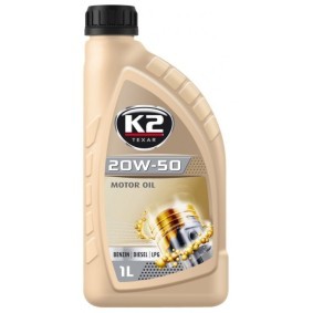 Køb Motorolie fra K2 online til DB7 coupé til lave fornuftige priser