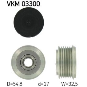 Comprar Rueda libre de alternador de SKF VKM 03300 a bajo precio de 177,88 €