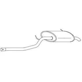 Compre Panela de escape traseira da VEGAZ BS-231EB/ERN a um preço baixo por 120,15 €