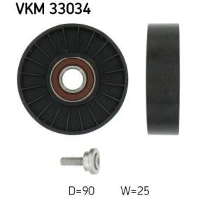 Achetez des Galet enrouleur de courroie d'accessoire SKF VKM 33034 à prix pour 17,90 €