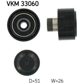 Compre Polia de desvio / de guia, correia trapezoidal estriada da SKF VKM 33060 a um preço baixo por 31,14 €