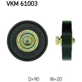 Compre Polia de desvio / de guia, correia trapezoidal estriada da SKF VKM 61003 a um preço baixo por 78,04 €