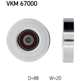 Compre Polia de desvio / de guia, correia trapezoidal estriada da SKF VKM 67000 a um preço baixo por 23,46 €