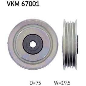 Compre Polia de desvio / de guia, correia trapezoidal estriada da SKF VKM 67001 a um preço baixo por 38,97 €