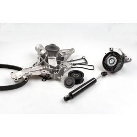 Achetez des Pompe à eau+Jeu de courroie trapézoïdale à nervures GK K980453B à prix pour 308,20 €