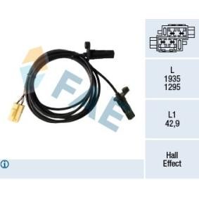 Achetez des Capteur ABS FAE 78362 à prix pour 245,41 €