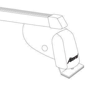 Achetez des Barre de toit ATERA 044105 à prix pour 104,90 €