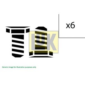 Acquista Kit bulloni, Volano da LuK 411 0257 10 a buon mercato per soli 25,04 €