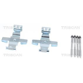 Compre Kit de acessórios, pastilhas de travão da TRISCAN 8105 111629 a um preço baixo por 21,08 €
