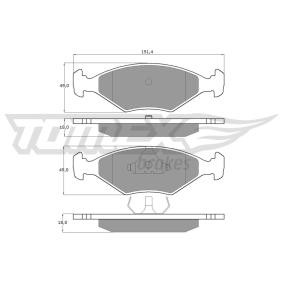 Köp Bromsbelägg av TOMEX brakes TX 10-79 till det låga priset 235,91 kr
