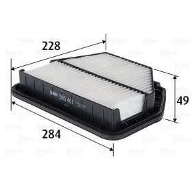 Comprar Filtro de aire de VALEO 585461 a bajo precio de 13,20 €