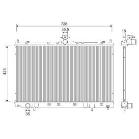 Acquista Radiatore motore da VALEO 701239 a buon mercato per soli 86,92 €