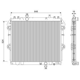 Acquista Radiatore motore da VALEO 701345 a buon mercato per soli 141,15 €