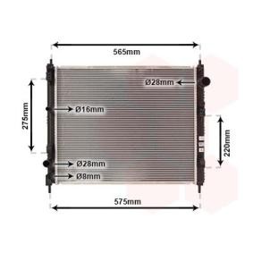 Kjøp Radiator, motorkjøling av VAN WEZEL 13012710 til den lave prisen 2494,41 NOK