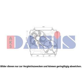 Kühlerlüfter für KIA von AKS DASIS