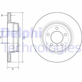 Compre Disco de travão da DELPHI BG4937C a um preço baixo por 47,55 €