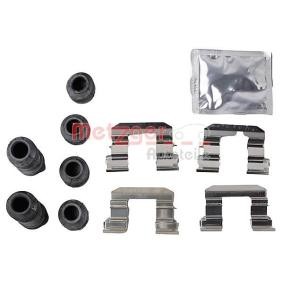 Compre Kit de acessórios, pastilhas de travão da METZGER 109-0028 a um preço baixo por 22,46 €