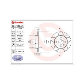 Comprar Disco de freno de MAGNETI MARELLI 360406038905 a bajo precio de 82,30 €