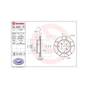 Comprar Disco de freno de MAGNETI MARELLI 360406046005 a bajo precio de 103,48 €