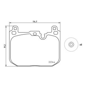 Köp Bromsbelägg av MAGNETI MARELLI 363700406097 till det låga priset 2219,31 kr