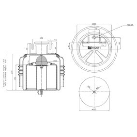 Acquista Soffietto, Sospensione pneumatica da FEBI BILSTEIN 102551 a buon mercato per soli 198,51 €