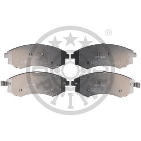 Bremsbeläge für SSANGYONG von OPTIMAL