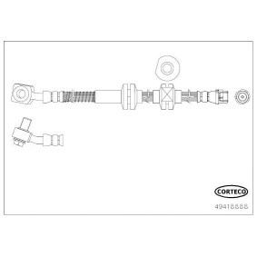 Comprar Latiguillo de freno de CORTECO 49418888 a bajo precio de 26,58 €