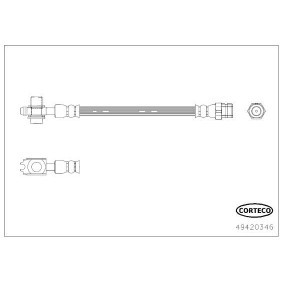 Comprar Latiguillo de freno de CORTECO 49420346 a bajo precio de 19,80 €
