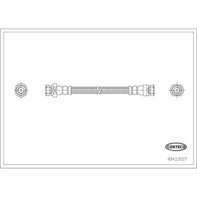 Comprar Latiguillo de freno de CORTECO 49422027 a bajo precio de 12,69 €