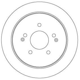 Comprar Disco de freno de TRW DF6901 a bajo precio de 45,16 €