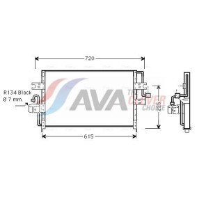 Lüfterrad, Motorkühlung des Herstellers AVA COOLING SYSTEMS - Originalware Artikelnummer: DFB063
