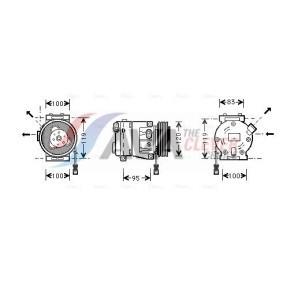 Kühlerlüfter für SUZUKI von AVA COOLING SYSTEMS