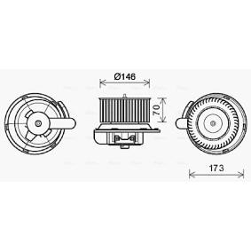 Gebläsemotor für MERCEDES-BENZ von AVA COOLING SYSTEMS