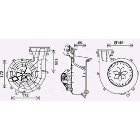Gebläsemotor für FIAT von AVA COOLING SYSTEMS