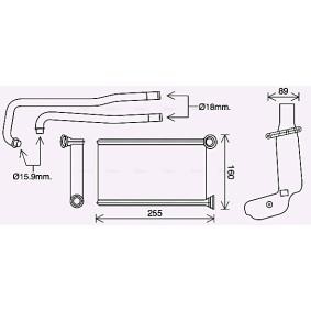 Wärmetauscher, Innenraumheizung von AVA COOLING SYSTEMS PE6419