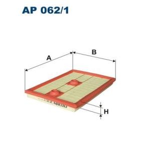 Compre Filtro de ar da FILTRON AP 062/1 a um preço baixo por 11,77 €
