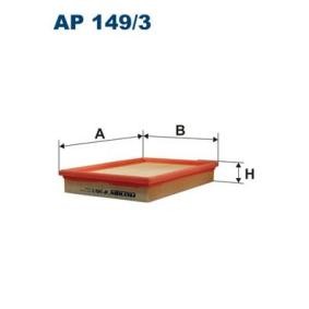 Compre Filtro de ar da FILTRON AP 149/3 a um preço baixo por 10,73 €
